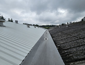 Oprava podhledu a střechy